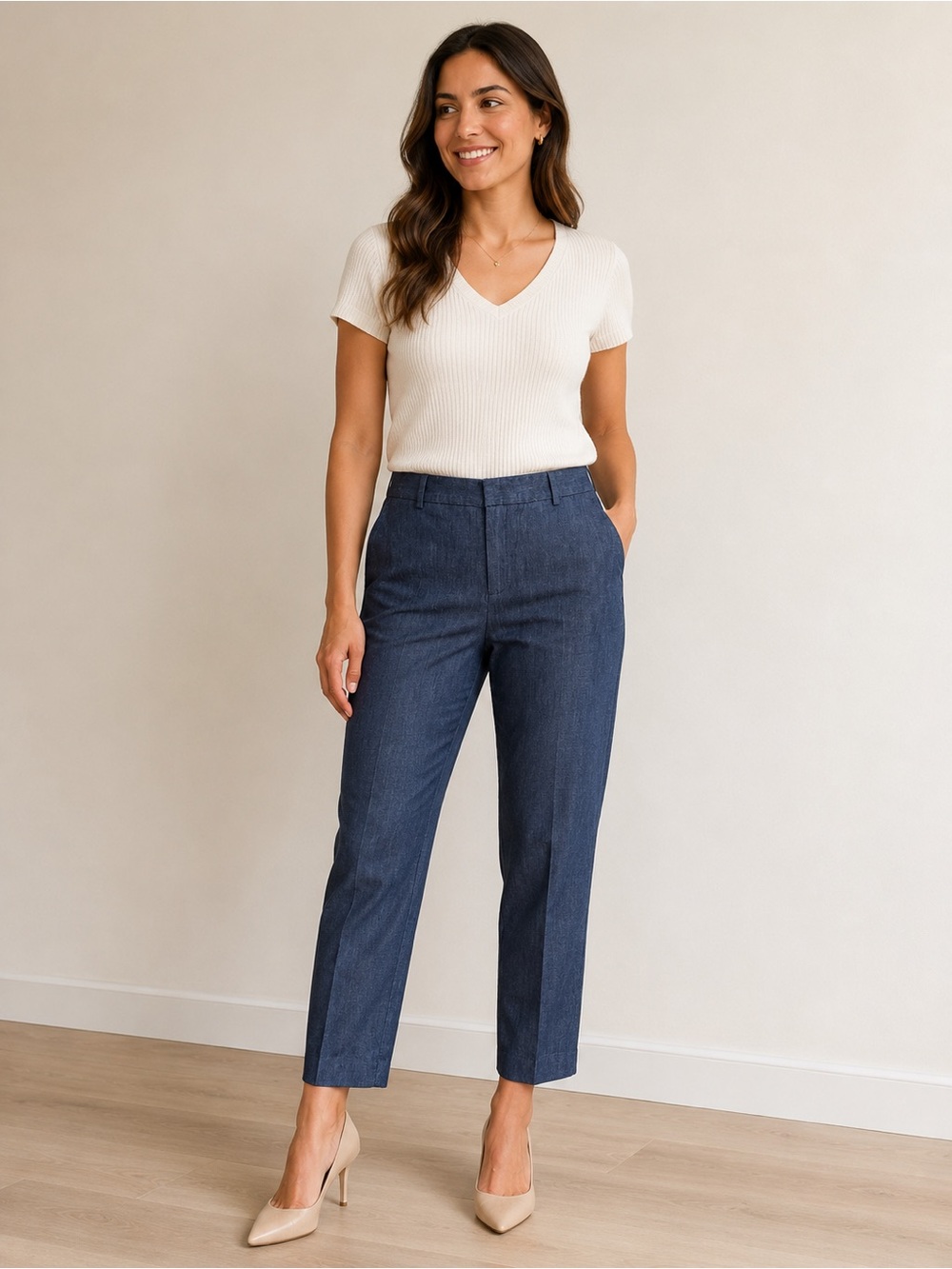 Banana Republic Dark Navy Dress Pants